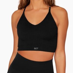 Set Active V Bra Sculptflex Onyx - SMALL